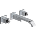 Two-Handle Wall Mount Lavatory Faucet - Less Handles 1.2 GPM