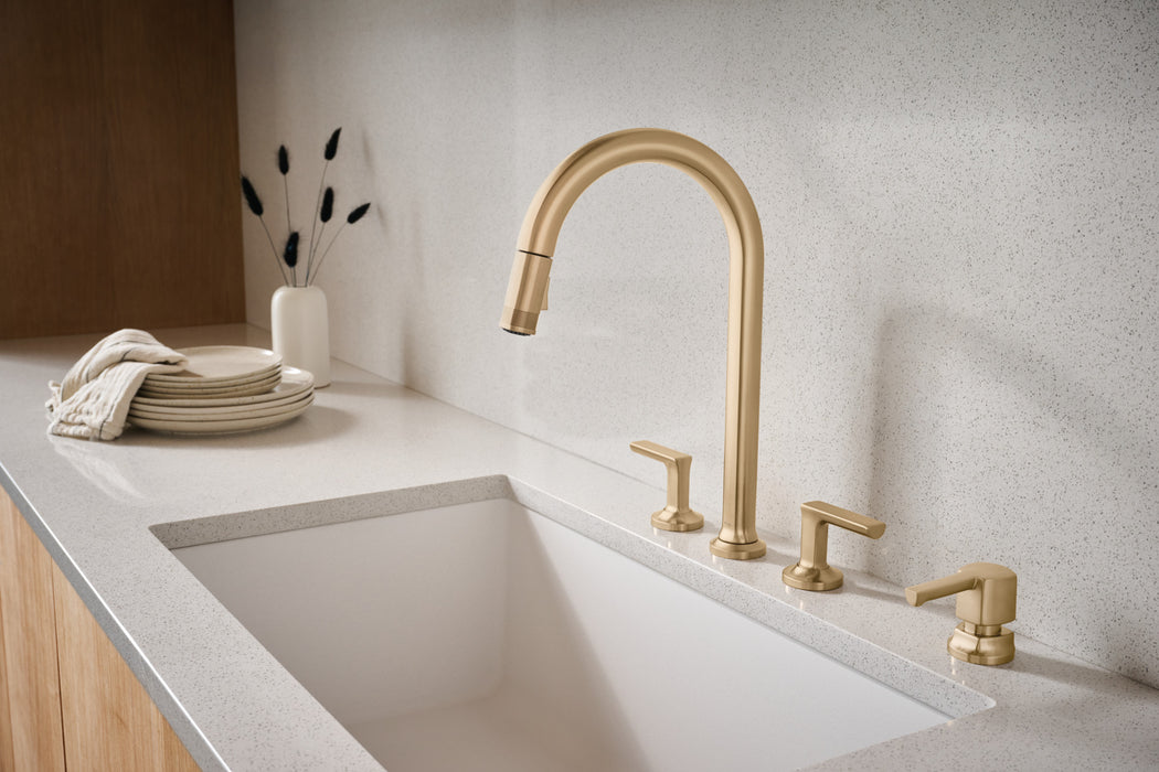 Brizo Kintsu: Soap/Lotion Dispenser