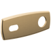 Optional Wall Plate Lavatory Escutcheon
