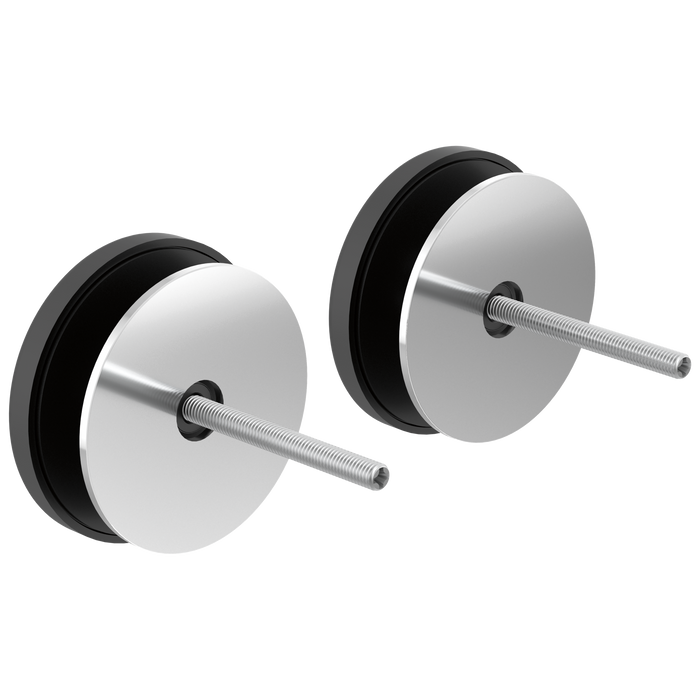 Brizo 699907 Towel Bar Glass Panel Installation Kit, Chrome