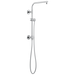 18" Linear Round Shower Column