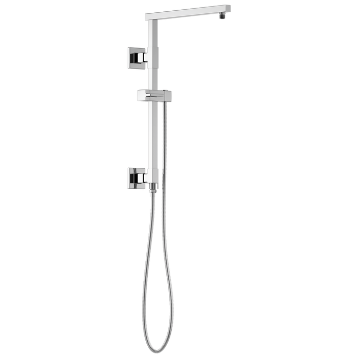 18" Linear Square Shower Column