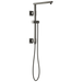 18" Linear Square Shower Column
