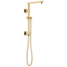 18" Linear Square Shower Column