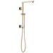 18" Linear Square Shower Column