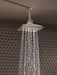 Brizo Virage 81330 H2OKINETIC Square Raincan Showerhead, brushed nickel - view 2