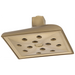 Brizo Virage 81330 H2OKINETIC Square Raincan Showerhead, luxe gold