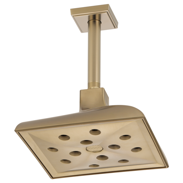 Brizo Virage 81330 H2OKINETIC Square Raincan Showerhead, luxe gold - view 2
