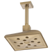 Brizo Virage 81330 H2OKINETIC Square Raincan Showerhead, luxe gold - view 2
