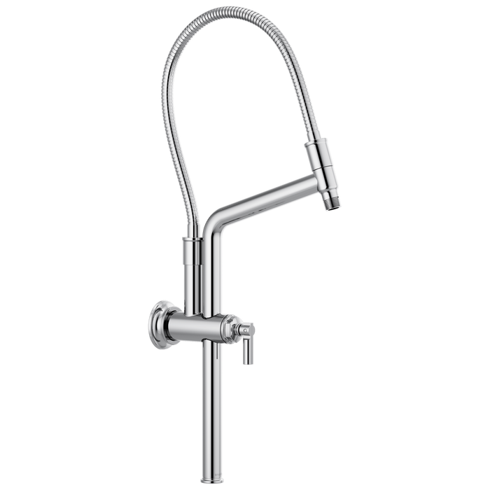 10 7/16" Classic Slide Bar Shower Arm And Flange