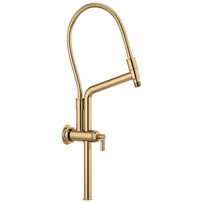 10 7/16" Classic Slide Bar Shower Arm And Flange