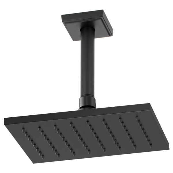 Brizo Siderna 81380 Rectangular Raincan Showerhead, matte black - view 2