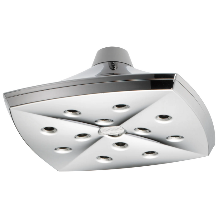 Brizo Charlotte: H2OKinetic Square Raincan Showerhead