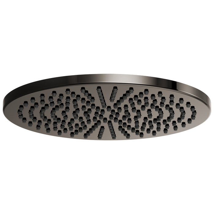 Brizo : 12" Linear Round Single-Function Raincan Shower Head - 2.5 GPM