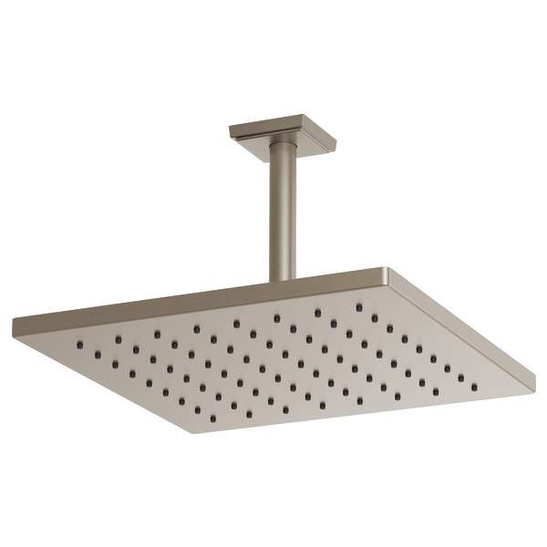 Brizo Universal Showering: 12" Linear Square Single-Function Raincan Shower Head - 1.75 GPM