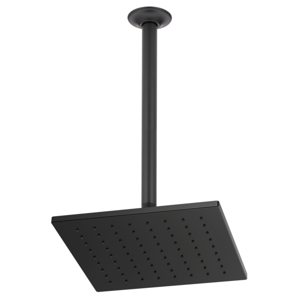 Brizo Universal Showering: 12" Linear Square Single-Function Raincan Shower Head - 1.75 GPM