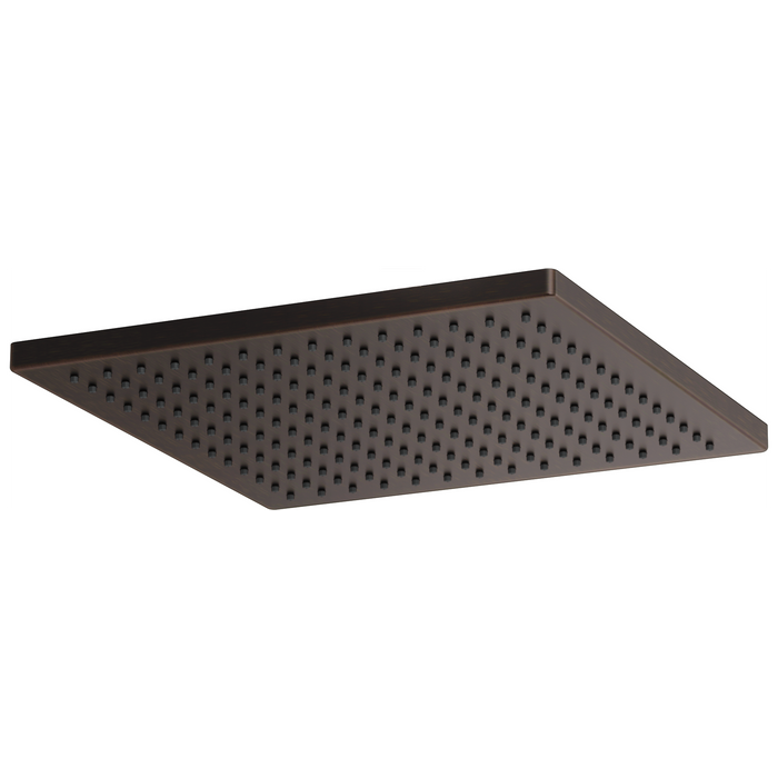 12" Linear Square Single-Function Raincan Shower Head - 2.5 GPM