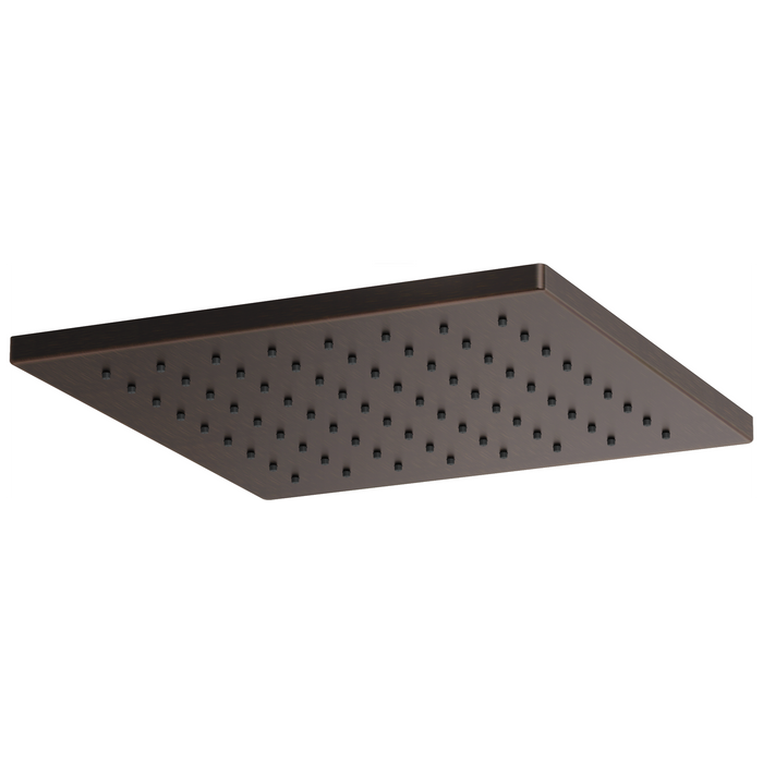 Brizo Essential Shower 81399 12" Linear Square Single-Function Raincan Shower Head - 1.75 GPM, Venetian Bronze