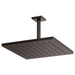 Brizo Essential Shower 81399 12" Linear Square Single-Function Raincan Shower Head - 1.75 GPM, Venetian Bronze