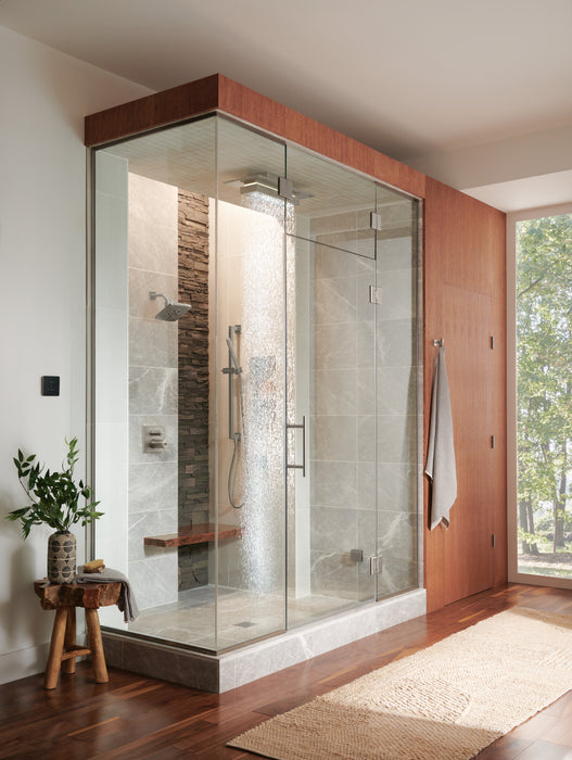 Brizo Frank Lloyd Wright 81422 21” Single-Function Raincan Shower Head with Integrated Lighting - 2.5 GPM