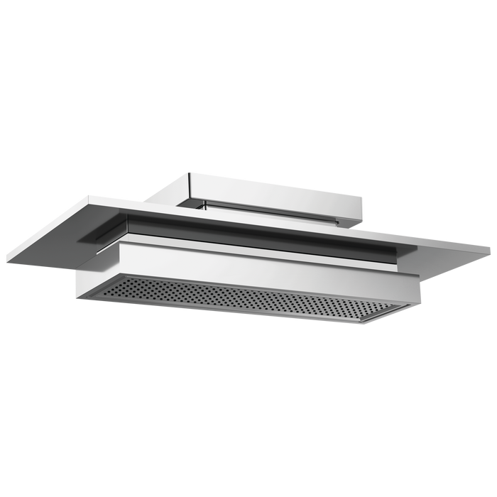 Brizo Frank Lloyd Wright 81422 21” Single-Function Raincan Shower Head with Integrated Lighting - 1.75 GPM, Chrome