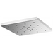 Brizo Essential Shower 81986 14” Linear Square H2Okinetic Single-Function Raincan Shower Head, Chrome