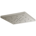 Brizo Essential Shower 81986 14” Linear Square H2Okinetic Single-Function Raincan Shower Head, Luxe Nickel