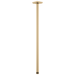 24" Ceiling Mount Shower Arm And Square Flange