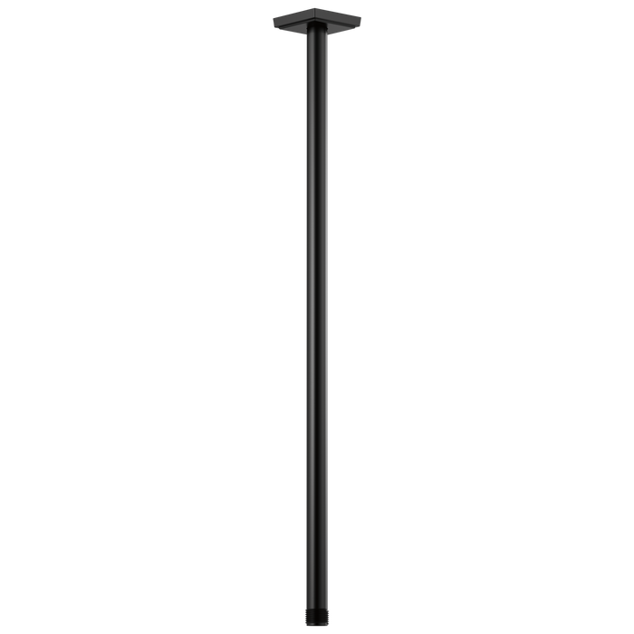 24" Ceiling Mount Shower Arm And Square Flange