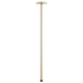 24" Ceiling Mount Shower Arm And Square Flange