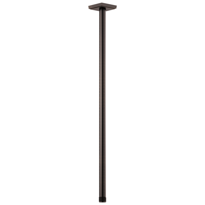 24" Ceiling Mount Shower Arm And Square Flange