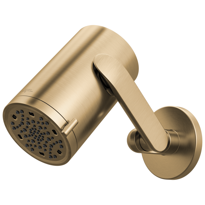 Brizo Roccesco 873111 Multi-Function Sconce Wall Mount Shower Head with Jointed Shower Arm and Flange - 1.75 GPM
