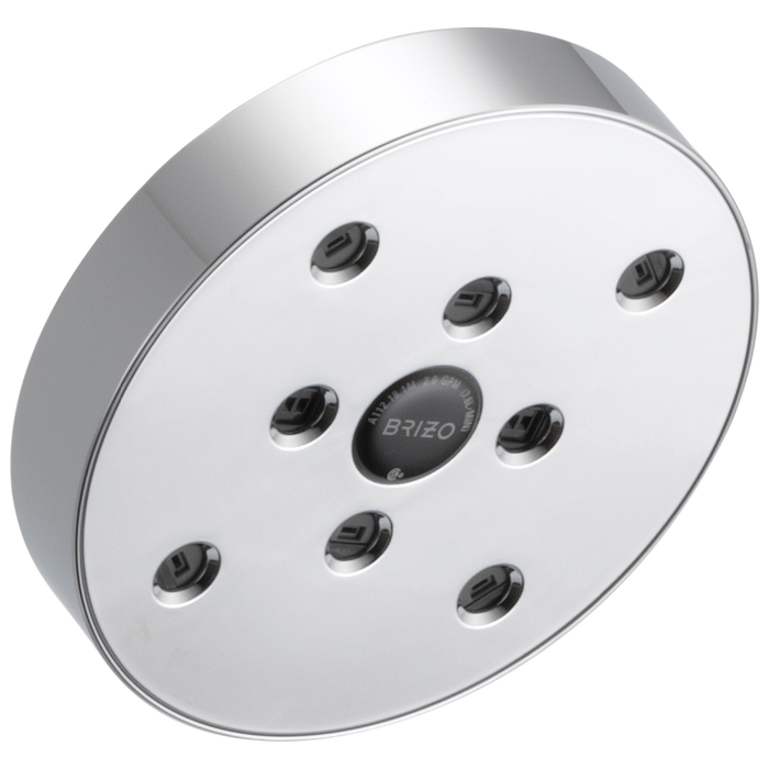 5" Linear Round H20Kinetic Single Function Wall Mount Showerhead