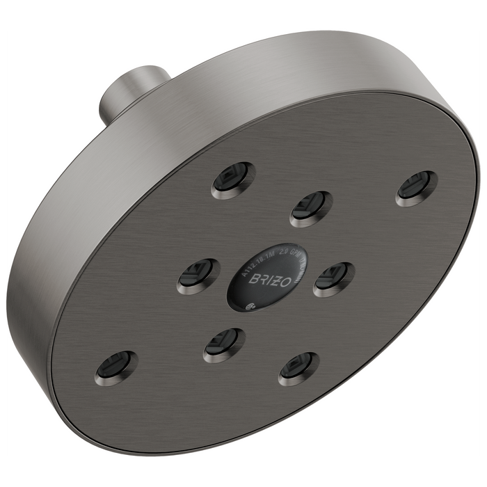 5" Linear Round H20Kinetic Single Function Wall Mount Showerhead