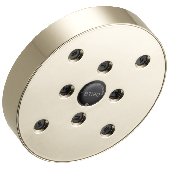 5" Linear Round H20Kinetic Single Function Wall Mount Showerhead