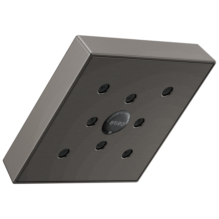 5" Linear Square H20Kinetic Single Function Wall Mount Showerhead