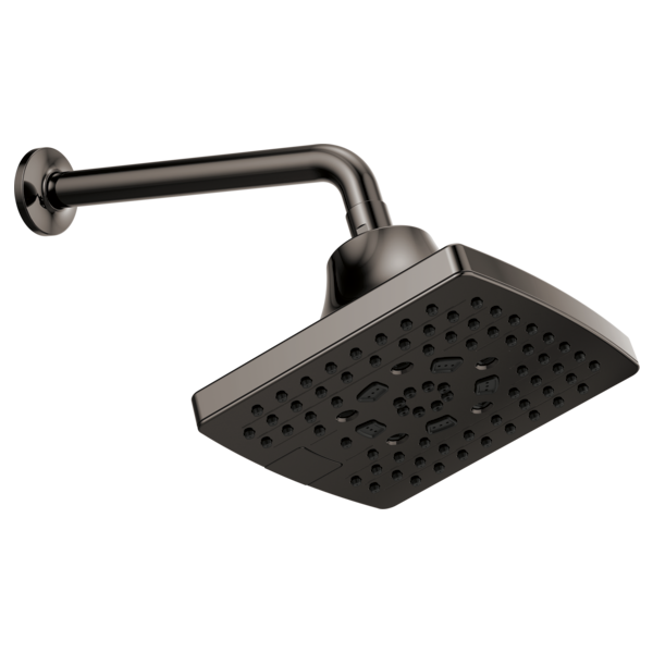 Brizo Universal Showering: 7” Linear Square H<sub>2</sub>Okinetic<sup></sup> Multi-Function Wall Mount Showerhead