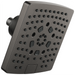Brizo Essential Shower 87406 7” Linear Square H20Kinetic Multi-Function Wall Mount Showerhead, Luxe Steel