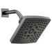 Brizo Essential Shower 87406 7” Linear Square H20Kinetic Multi-Function Wall Mount Showerhead, Luxe Steel