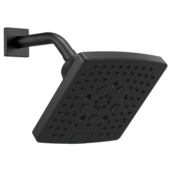 Brizo Universal Showering: 7” Linear Square H<sub>2</sub>Okinetic<sup></sup> Multi-Function Wall Mount Showerhead