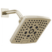 Brizo Essential Shower 87406 7” Linear Square H20Kinetic Multi-Function Wall Mount Showerhead, Polished Nickel