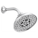 Brizo Universal Showering: 7" Classic Round H2Okinetic Multi-Function Wall Mount Shower Head - 1.75 GPM