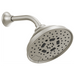Brizo Universal Showering: 7" Classic Round H2Okinetic Multi-Function Wall Mount Shower Head - 1.75 GPM