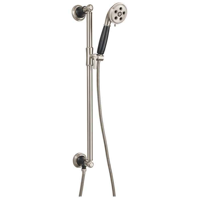 SLIDE BAR HANDSHOWER WITH H2OKINETIC TECHNOLOGY