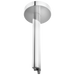 Brizo Roccesco 899110 12" Ceiling Mount Shower Arm and Flange