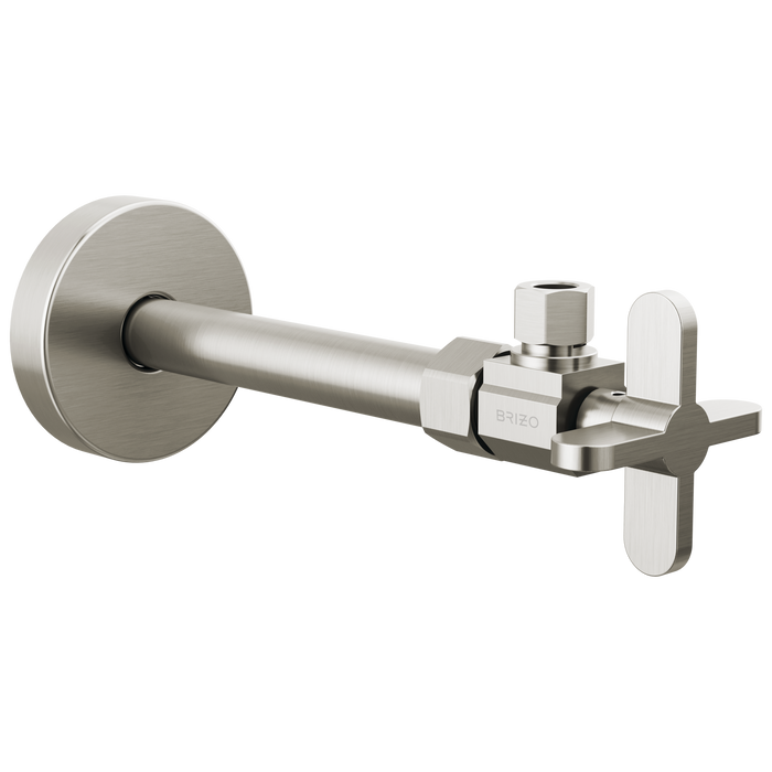 Angled Supply Stop Valve with Cross Handle