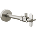 Angled Supply Stop Valve with Cross Handle