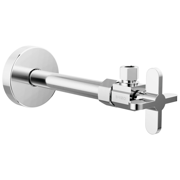 Angled Supply Stop Valve with Cross Handle