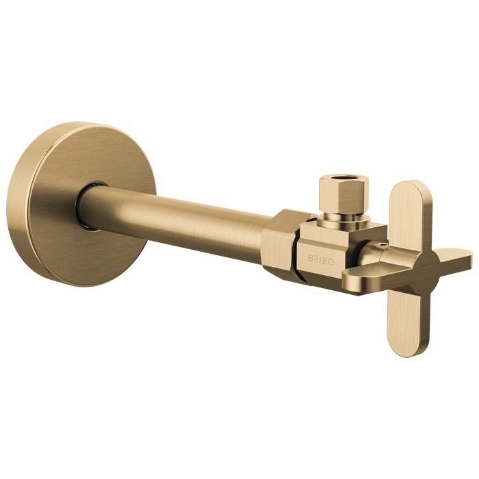 Angled Supply Stop Valve with Cross Handle
