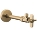 Angled Supply Stop Valve with Cross Handle